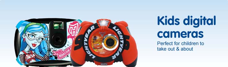 Kids digital cameras- perfect for children to take out and about